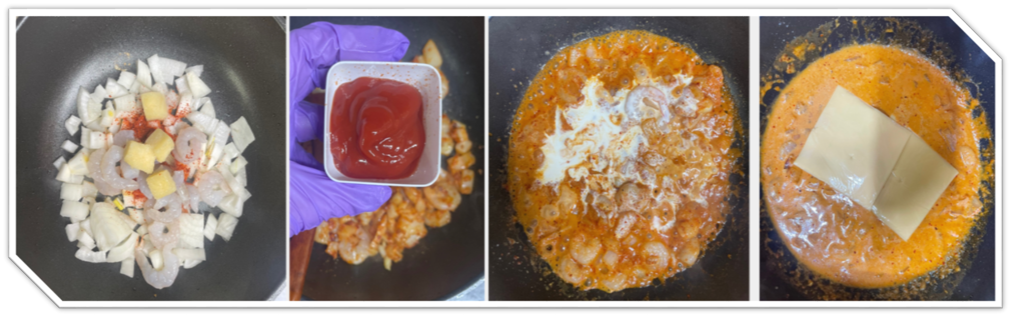 투움바파스타 만드는 과정