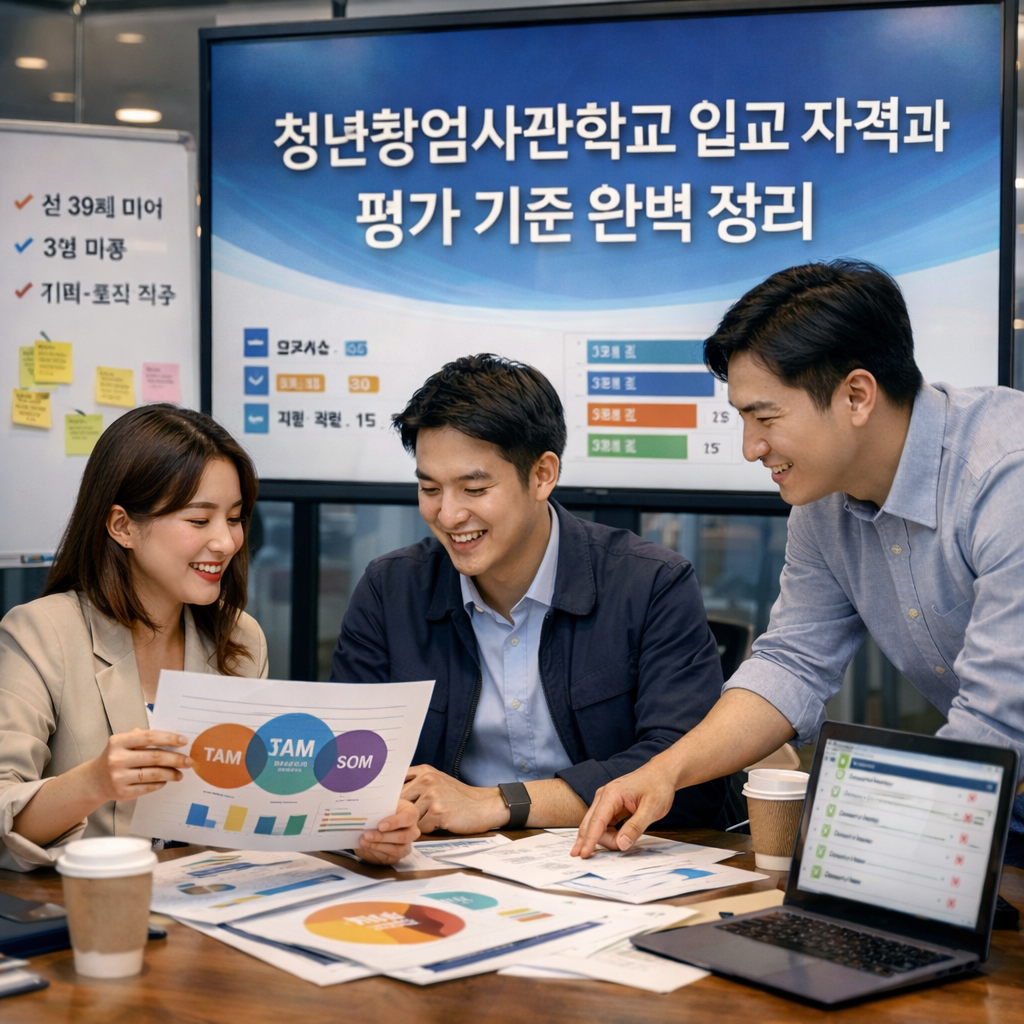 청년창업사관학교 입교 자격과 평가 기준 완벽 정리