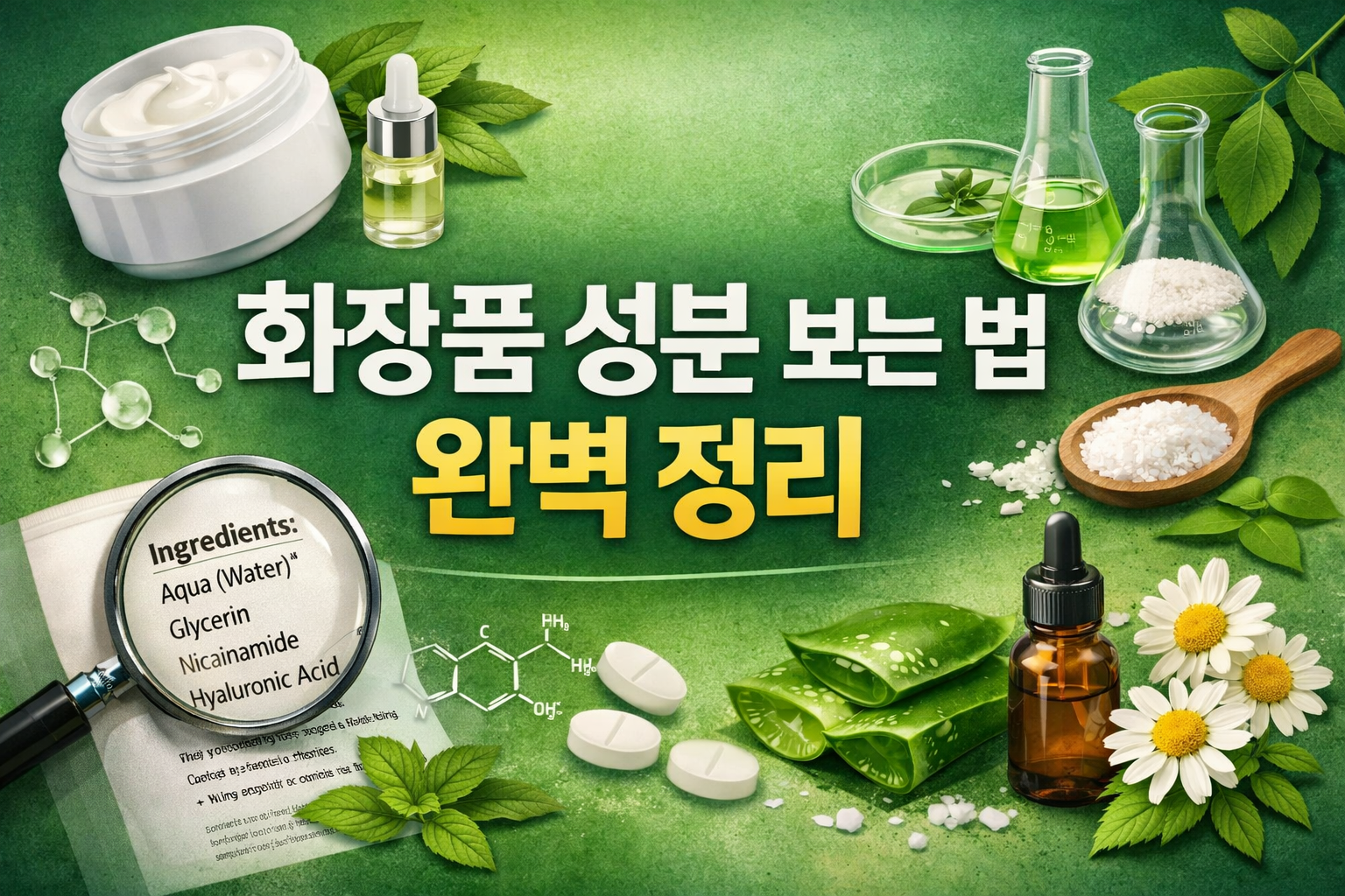 화장품 성분 보는 법