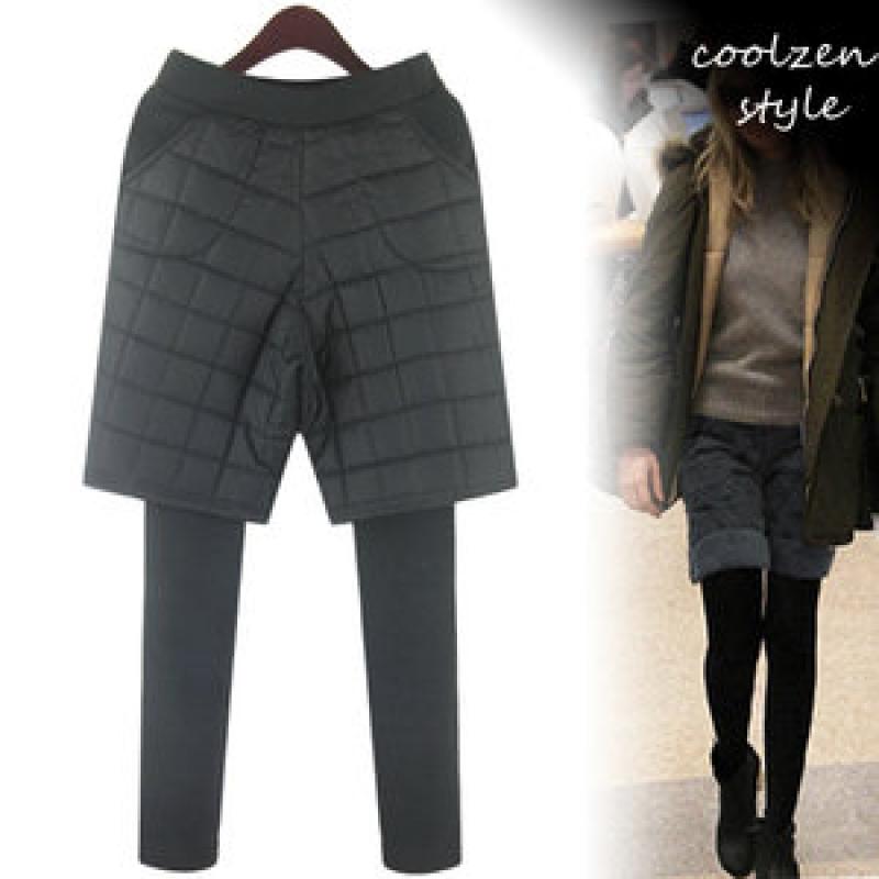 쿨젠 5부 패딩레깅스 PT P088534618