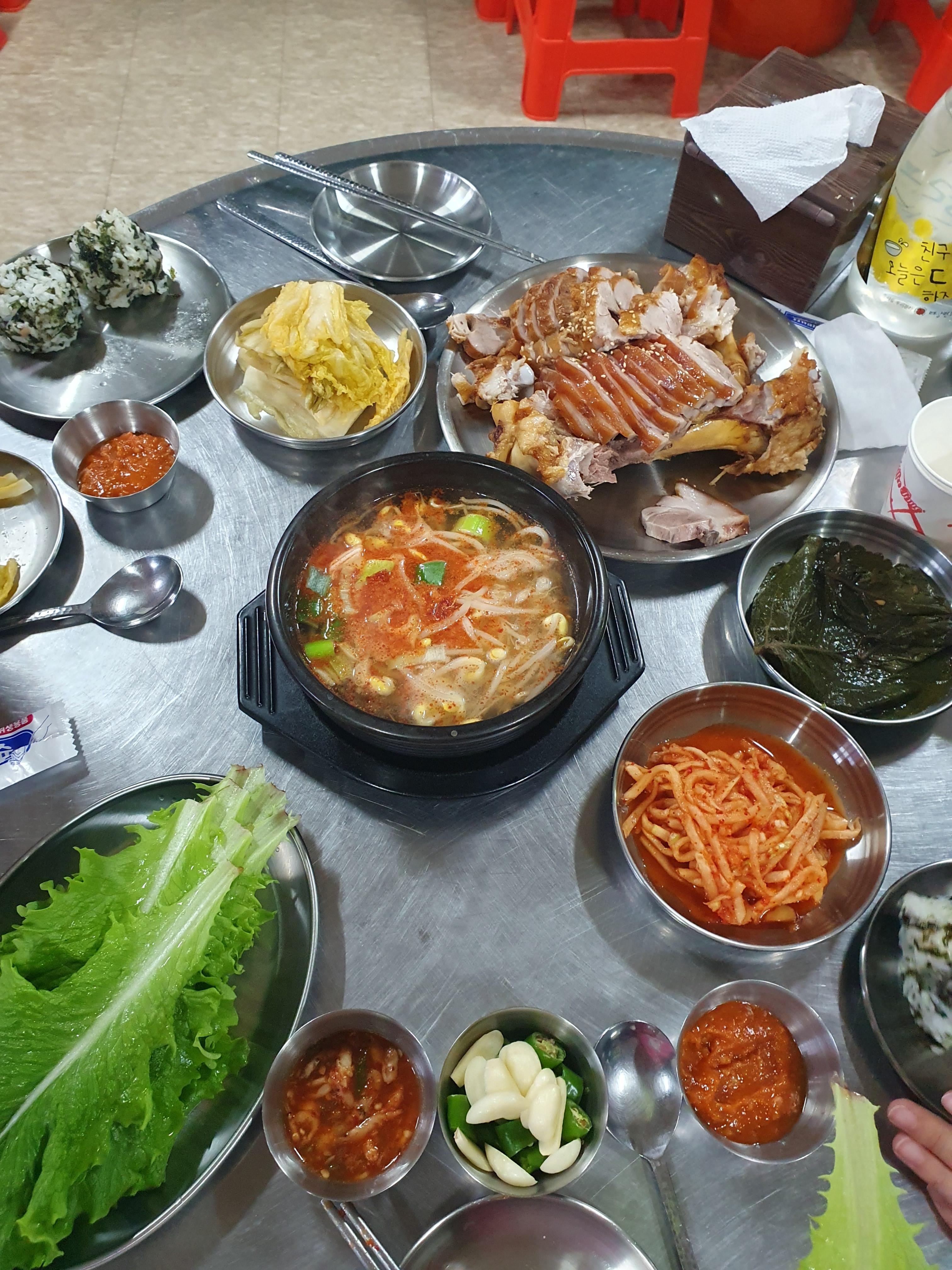 원내동 맛집 그집족발 한상차림 먹방 시작해 봅시다!