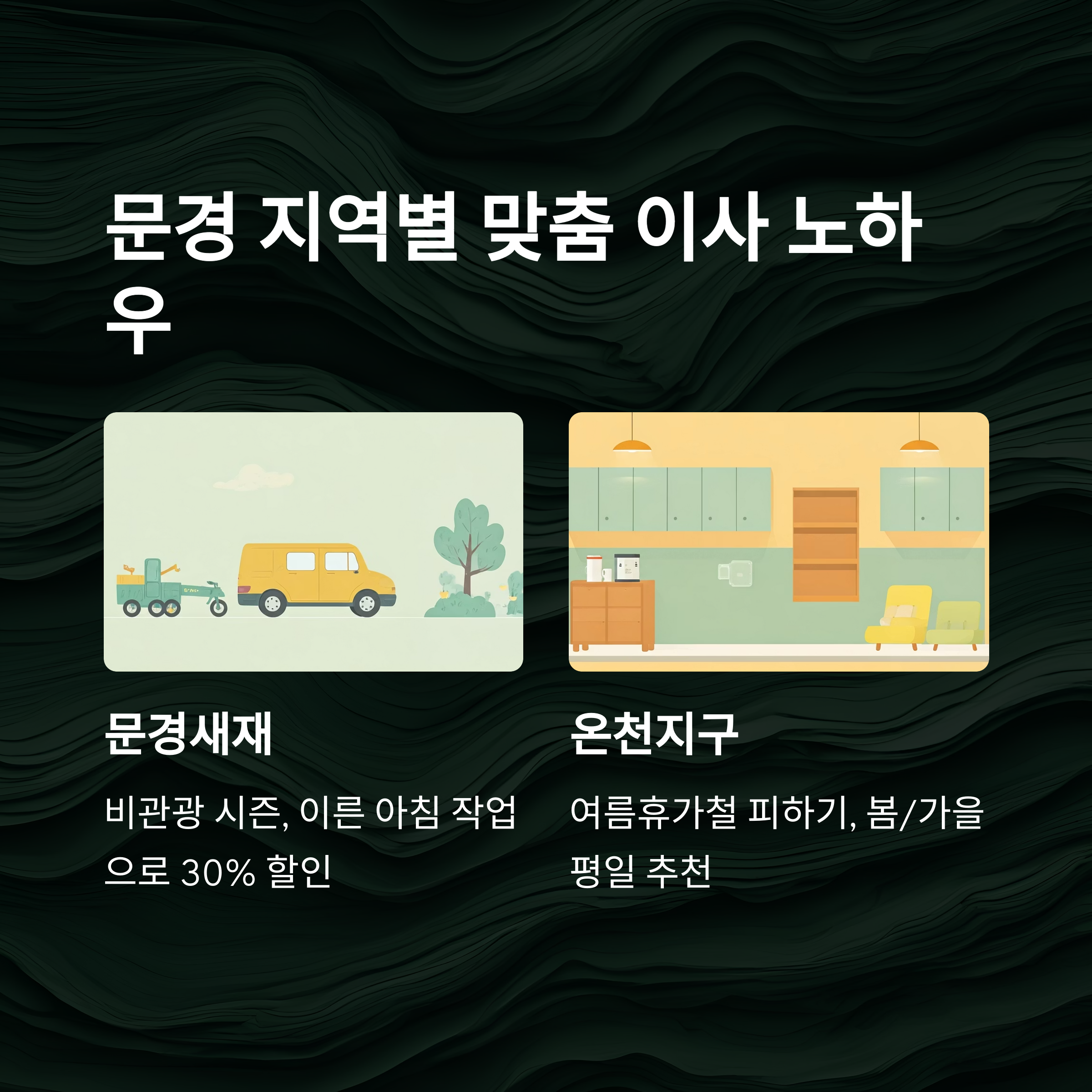 문경 이삿짐센터 맞춤 이사