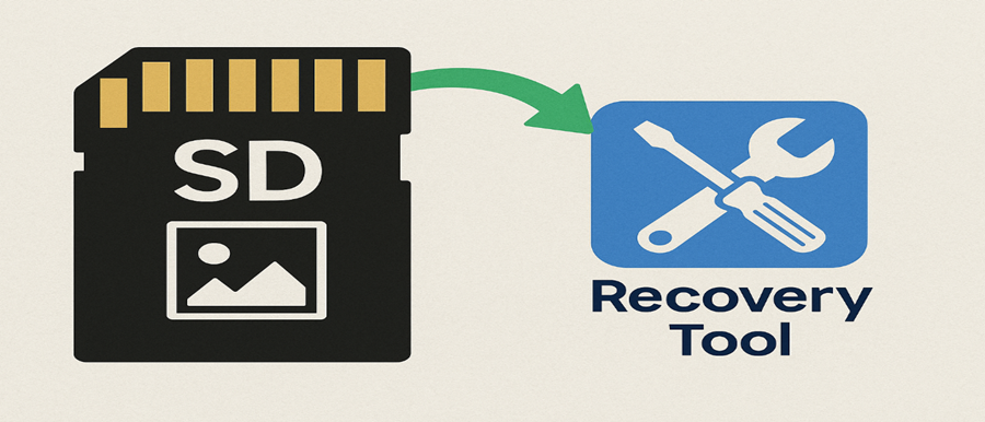 [SD 카드]에서 복구툴로 복원