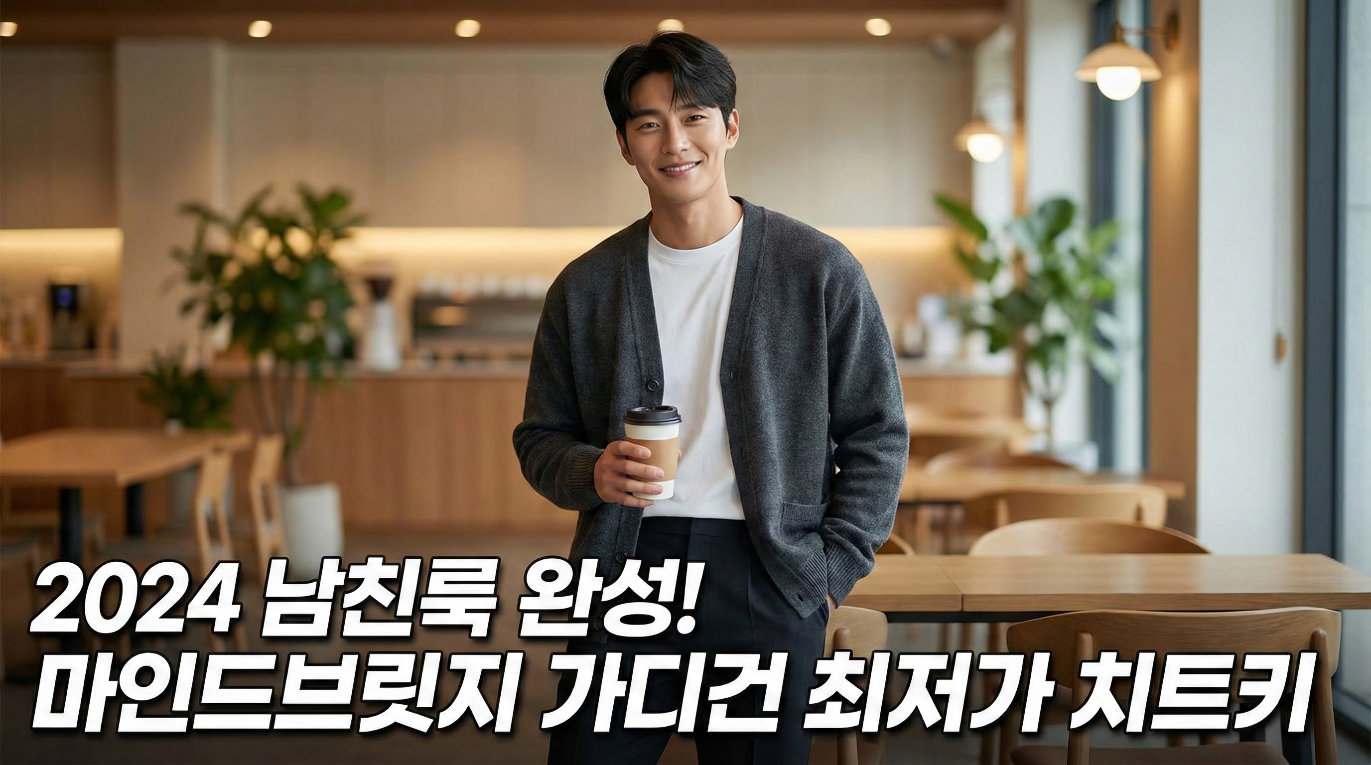 마인드브릿지 가디건: 2025년 &lsquo;남친룩&rsquo; 완성하는 소재 분석과 최저가 구매 치트키