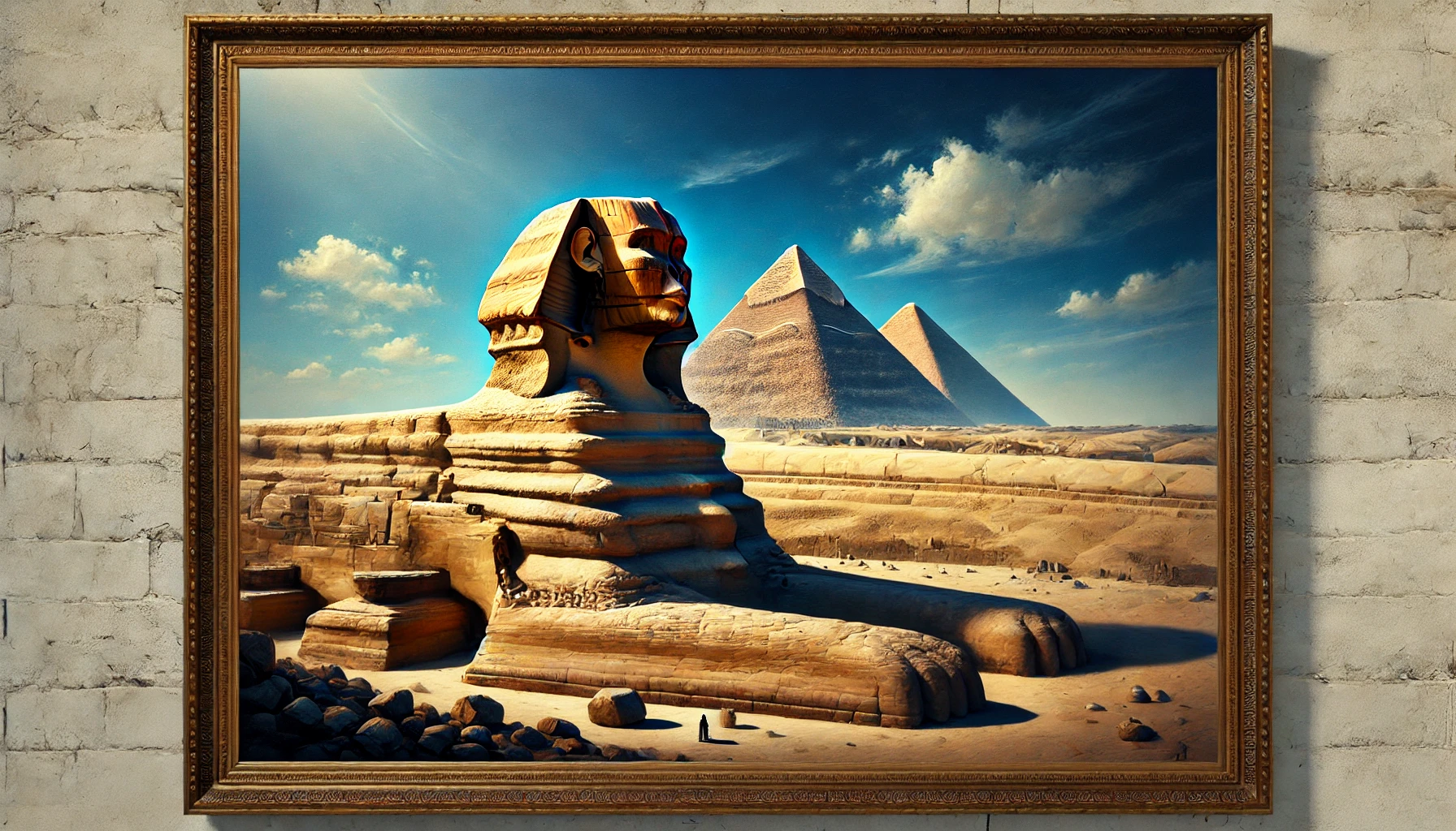 사자의 몸, 인간의 머리 스핑크스