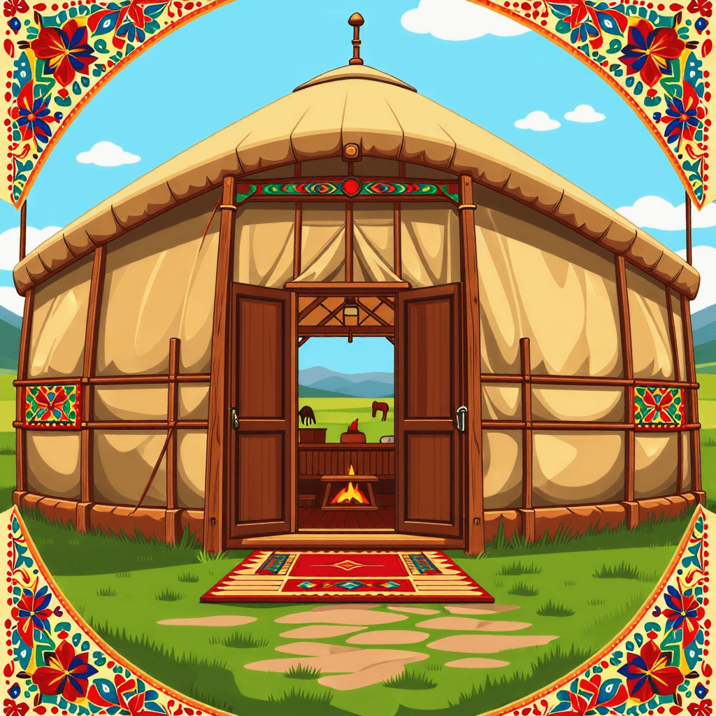 유목민처럼 살아보기 – 몽골 게르 몽골 초원 체험