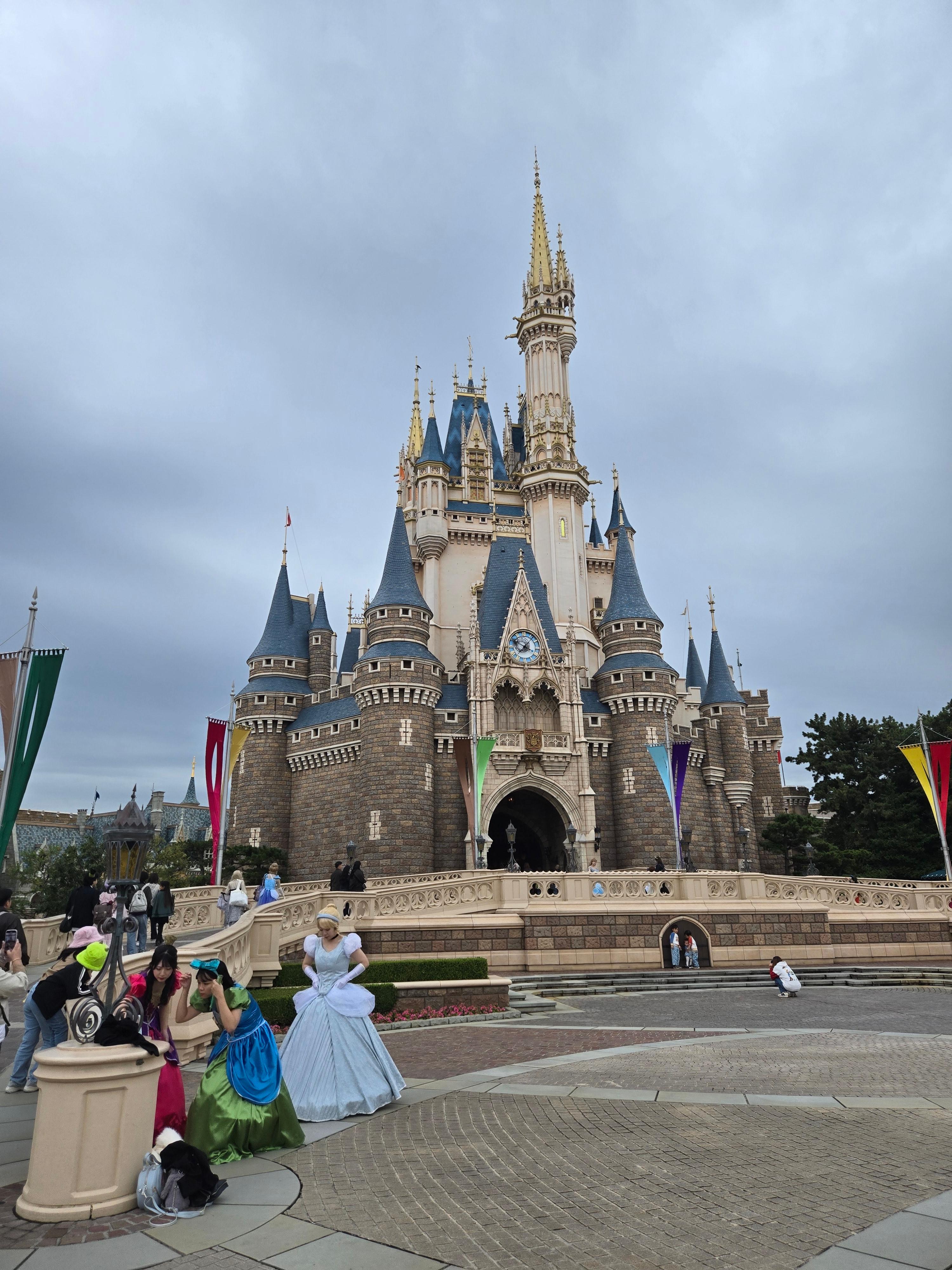 도쿄 디즈니랜드 성 사진