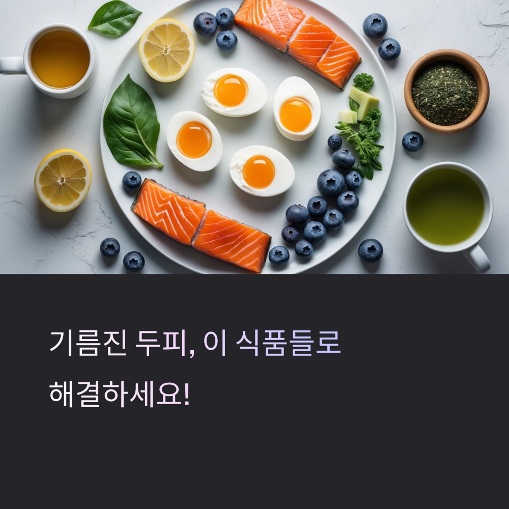 두피에 도움되는 음식