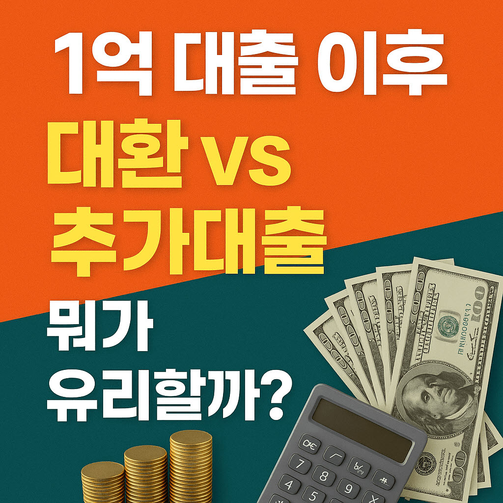 대환과 추가대출