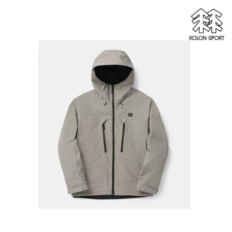 코오롱스포츠 남성 고어텍스 시그니처 방수자켓 윈드체이서 JWJGW23211MUD