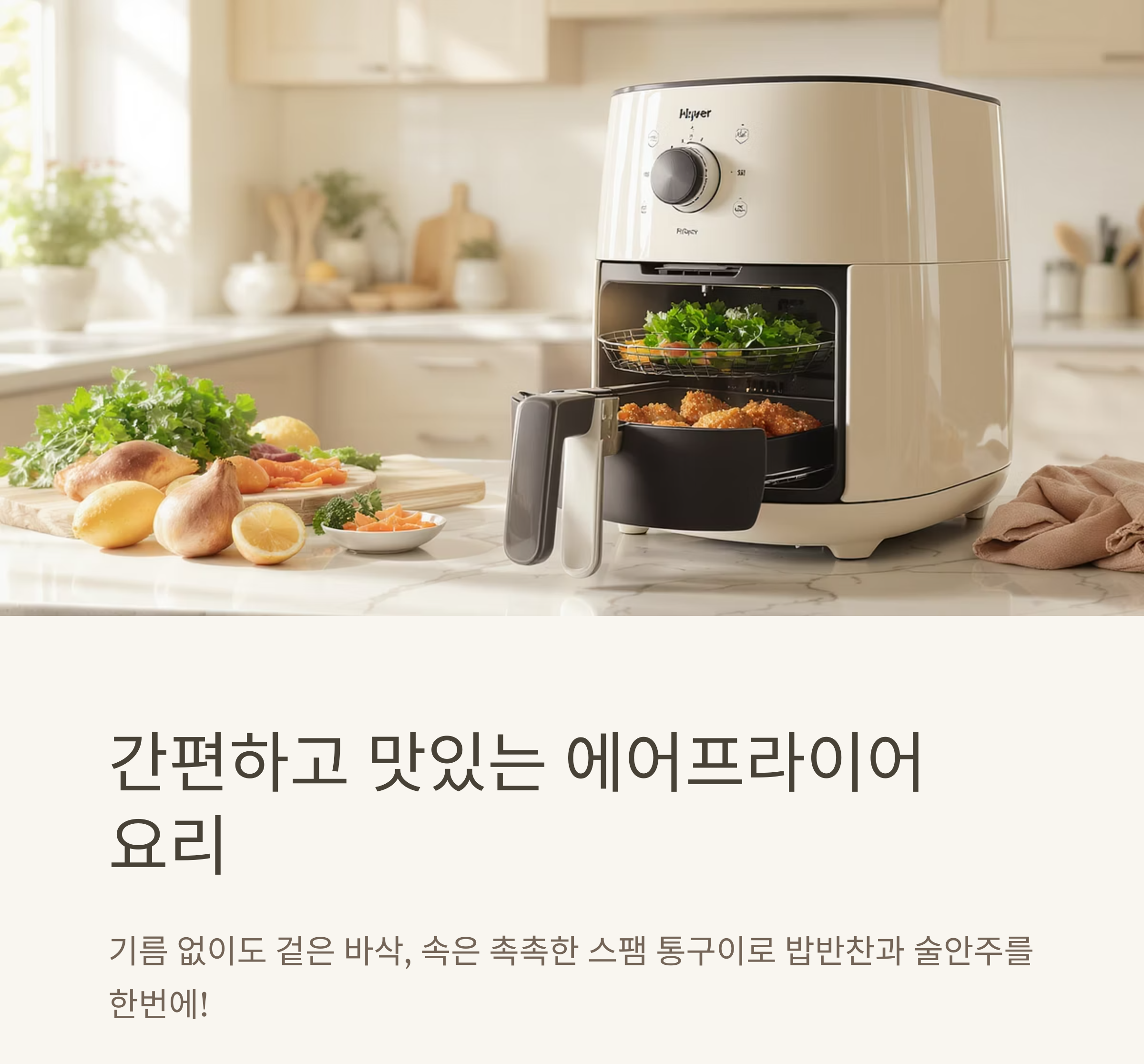 에어프라이어로 완성하는 겉바속촉 스팸 통구이 비법
