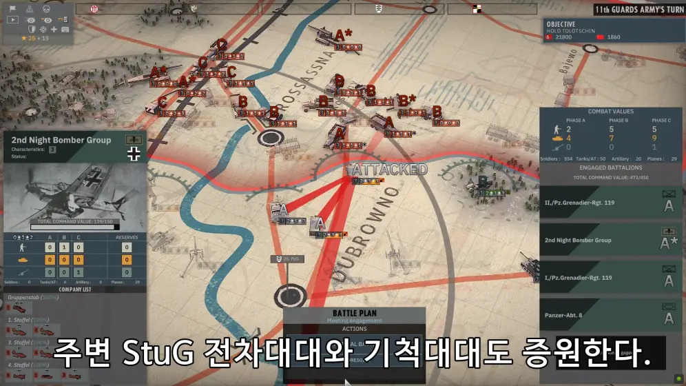 추가적인 지상군 지원.