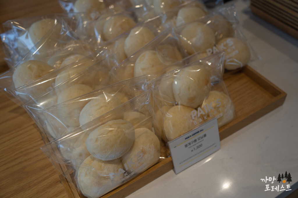 빽다방 더본호텔 빵