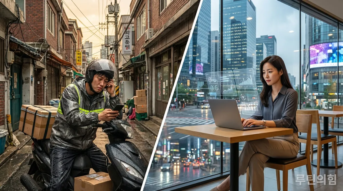AI 시대, 노동 기반 N잡과 지식 기반 N잡의 대비되는 모습