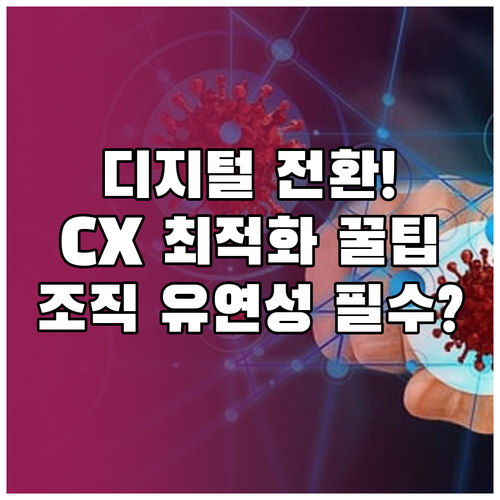 디지털 전환 3단계 고객 경험 최적화..