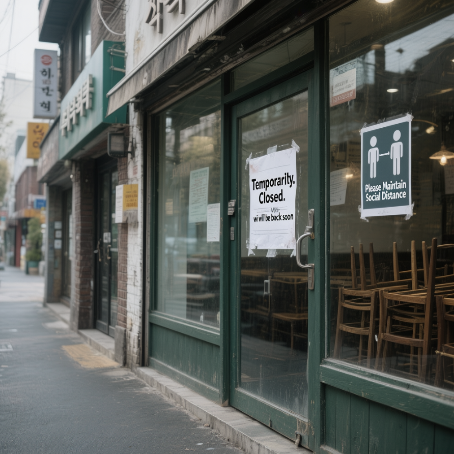 약속의 시작, ‘코로나 피해 소상공인’