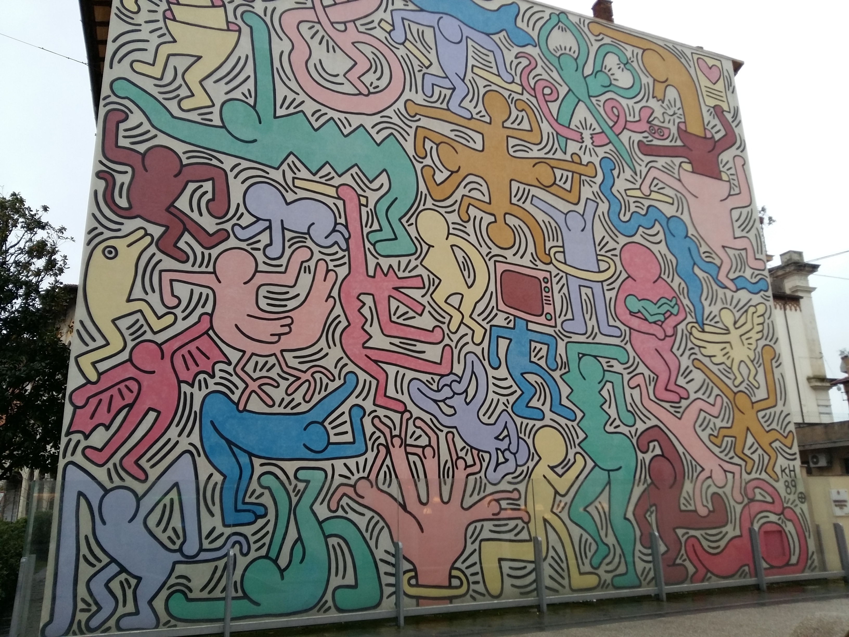 이탈리아 폰테데라 무랄레스 거리 예술