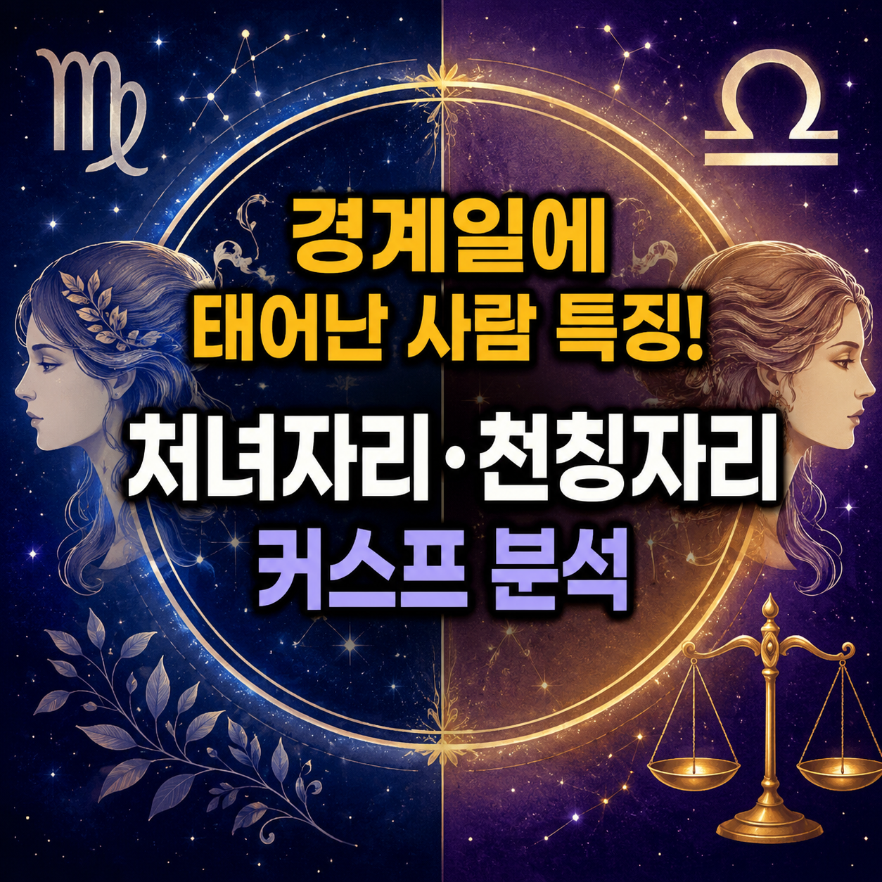 처녀자리&middot;천칭자리