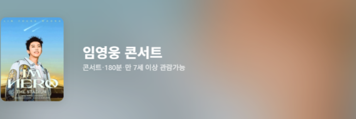 임영웅 콘서트 좌석 시야 무대 조명 효과