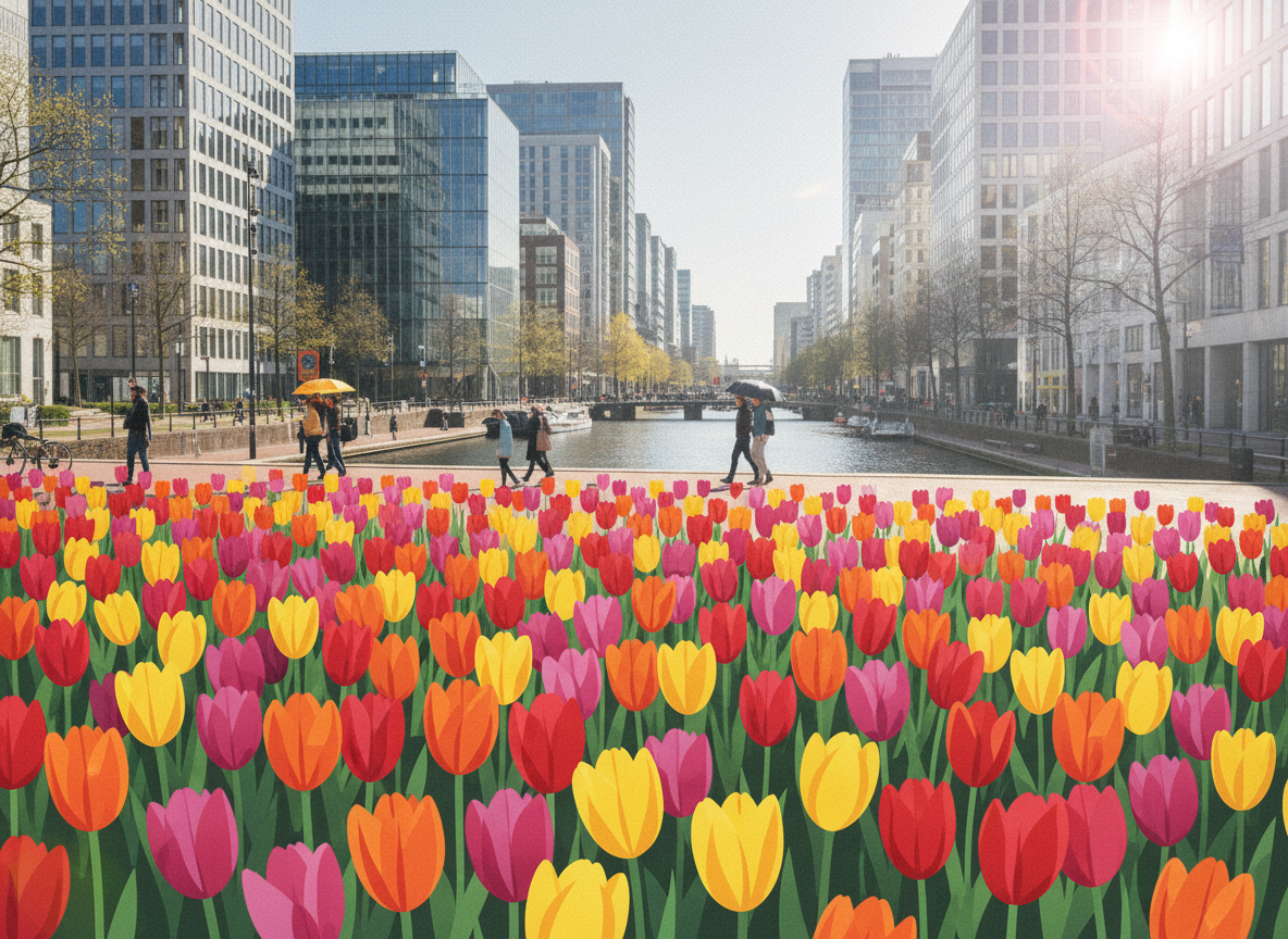 네덜란드 튤립 축제 큐켄호프 예약