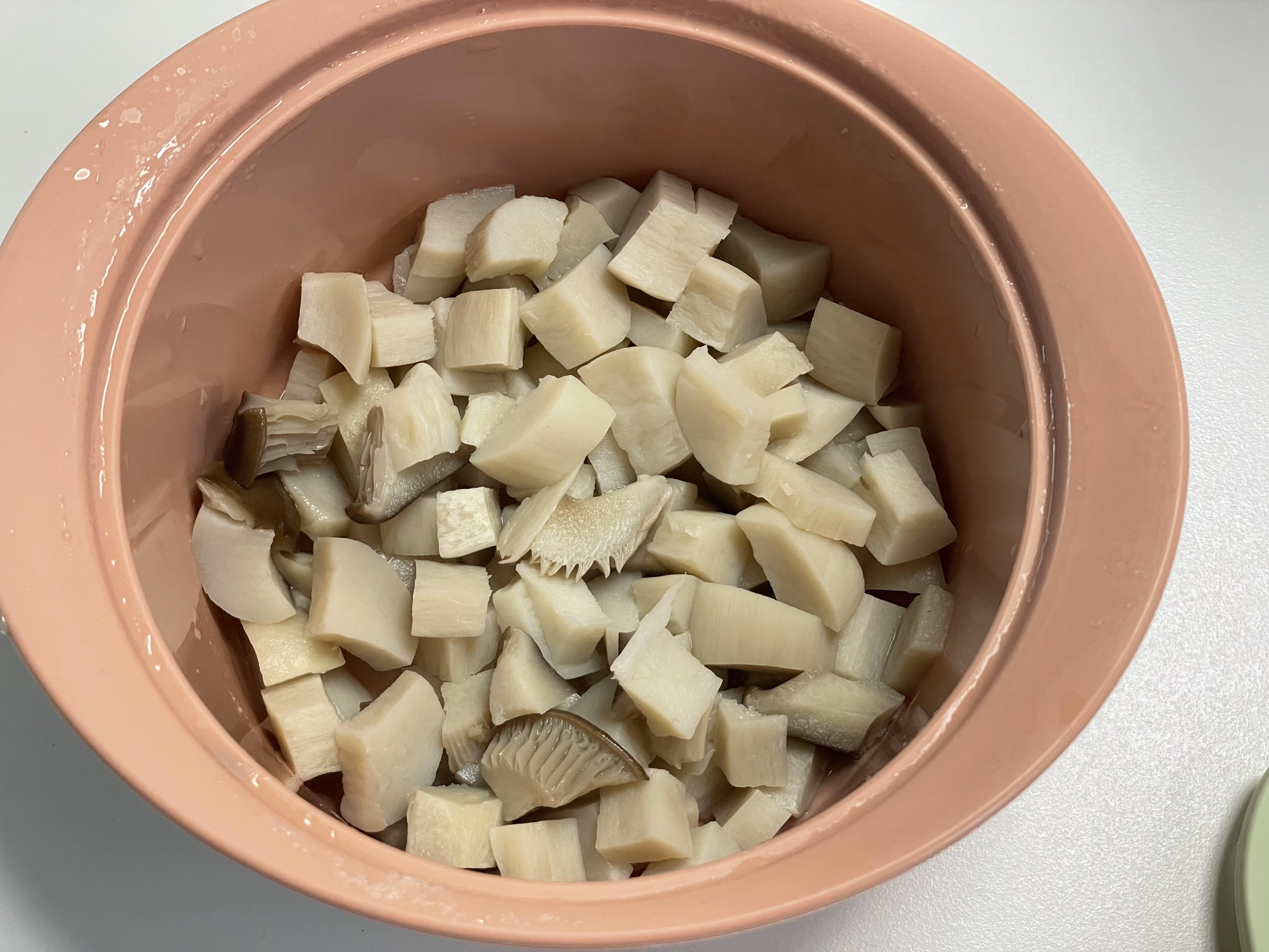 중기이유식 새송이버섯