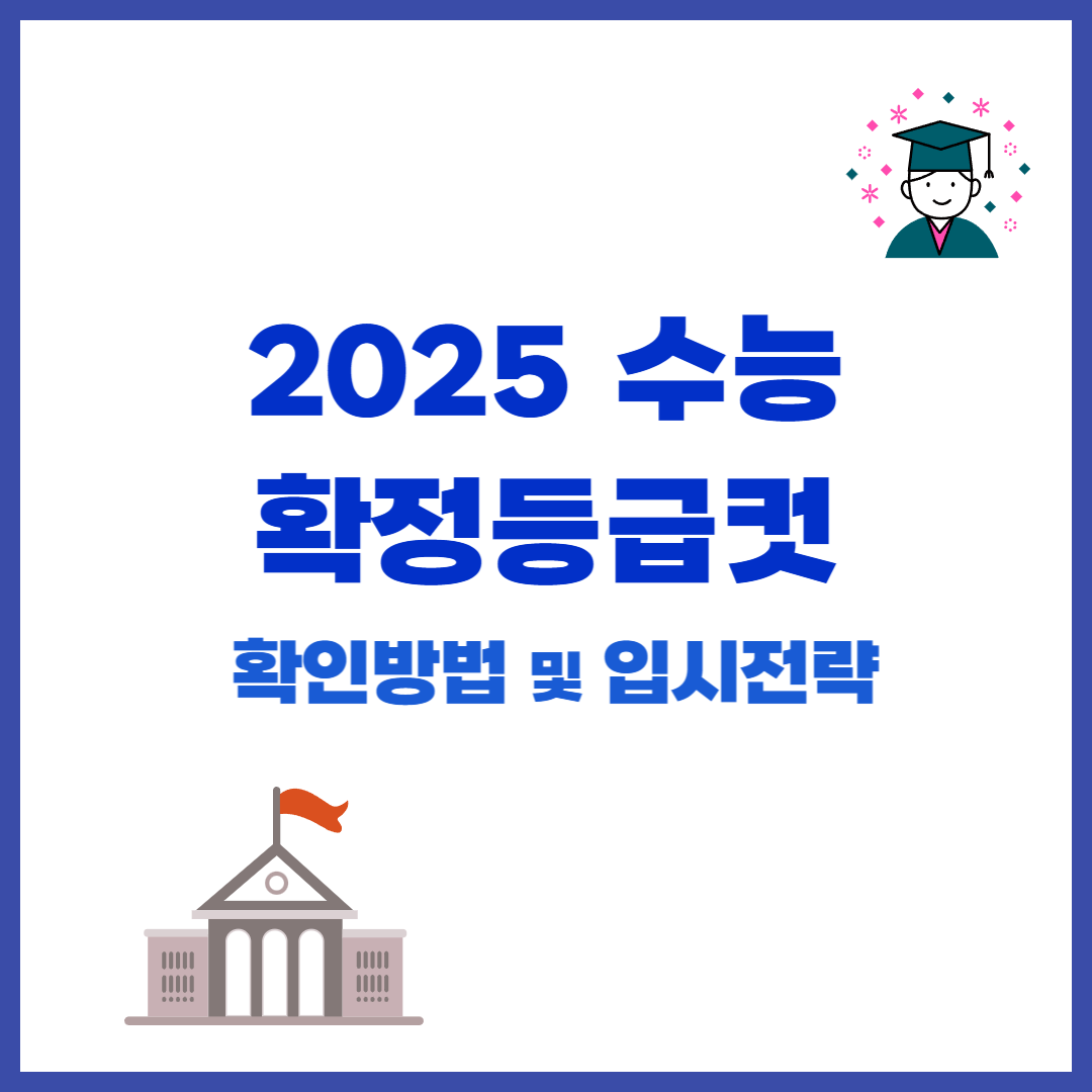 2025수능확정등급컷