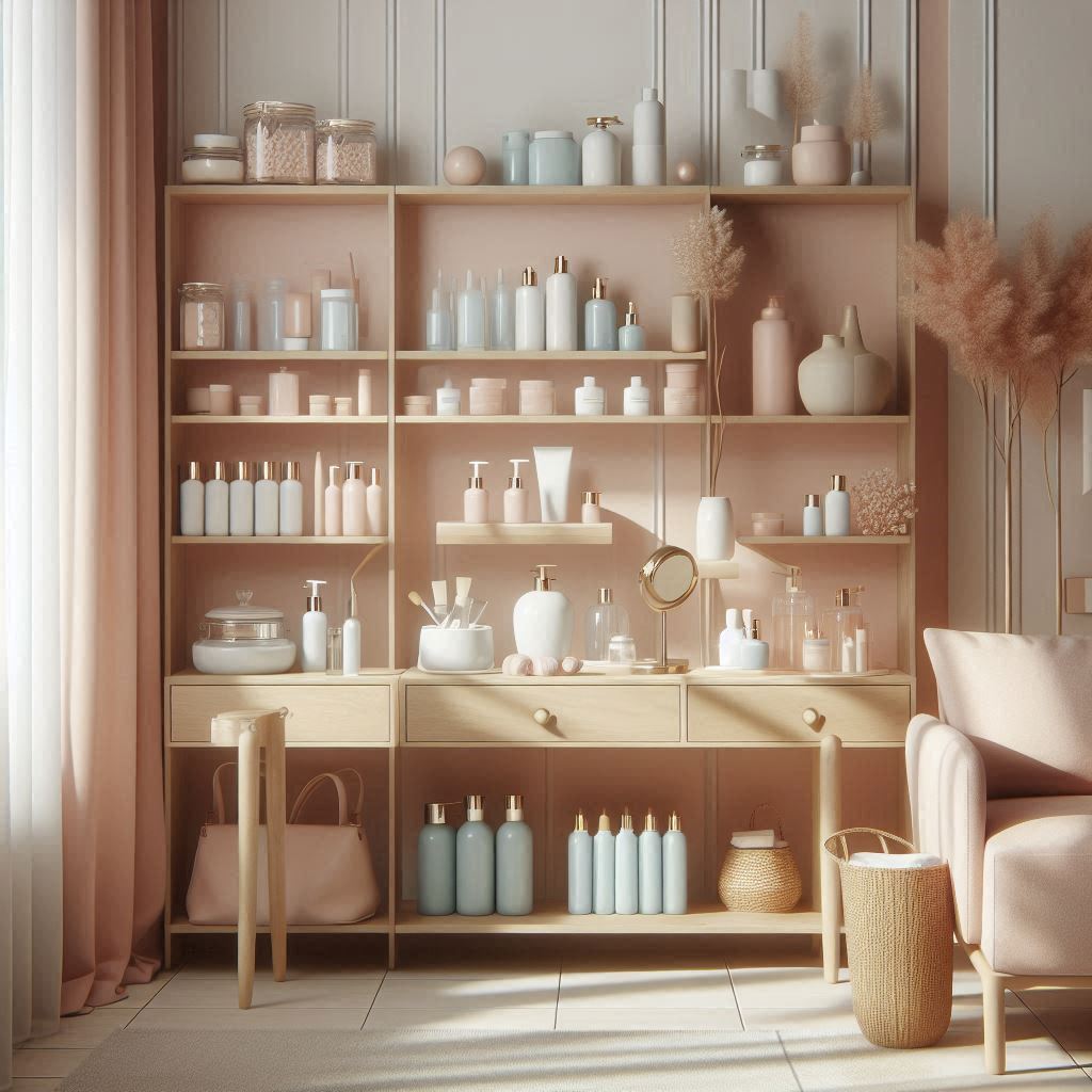 피부,체형관리 샵 배경