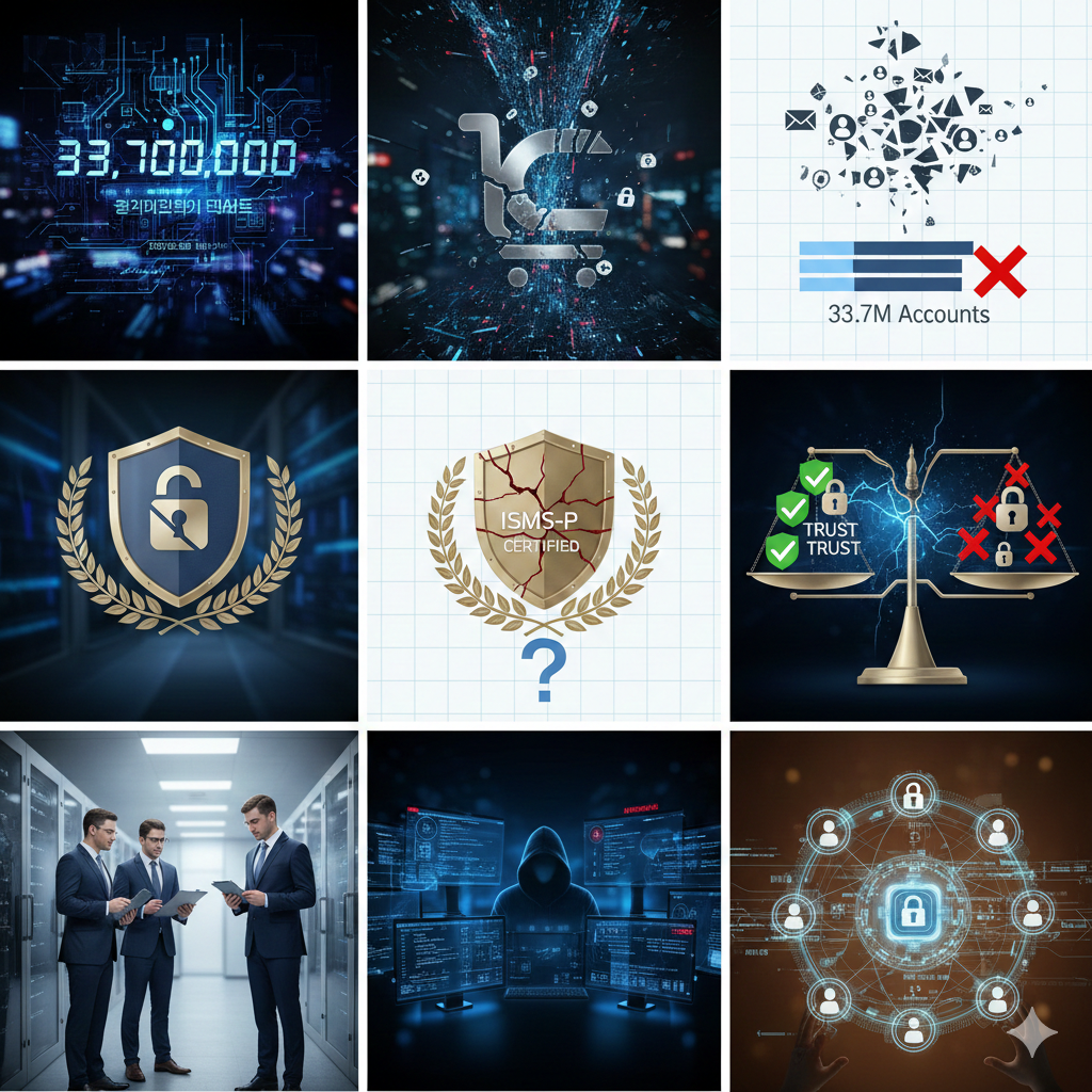 쿠팡 3,370만 계정 유출&hellip; 보안 인증제도의 실효성 논란