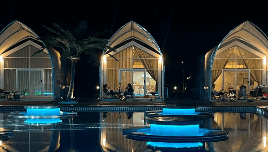 트라움 풀빌라 외부