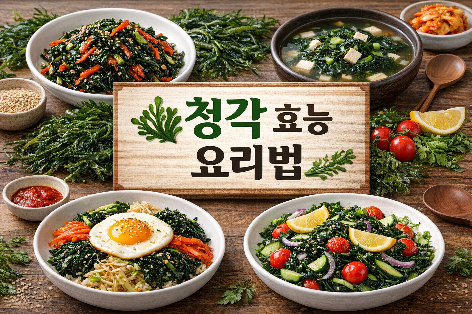 청각 효능 요리법