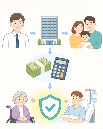 건강보험 직장가입자 보험료 계산 기준 설명9