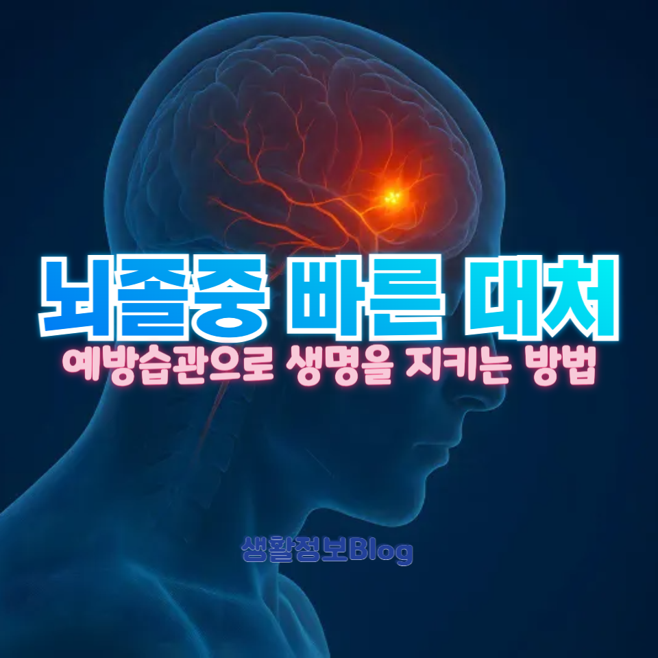 뇌졸중 빠른 대처