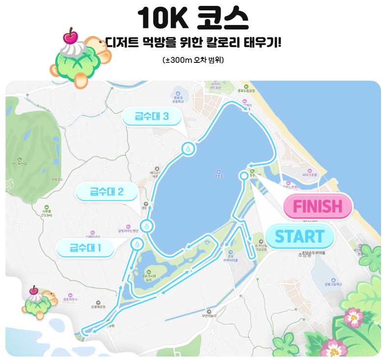강릉커피빵빵런_10k코스