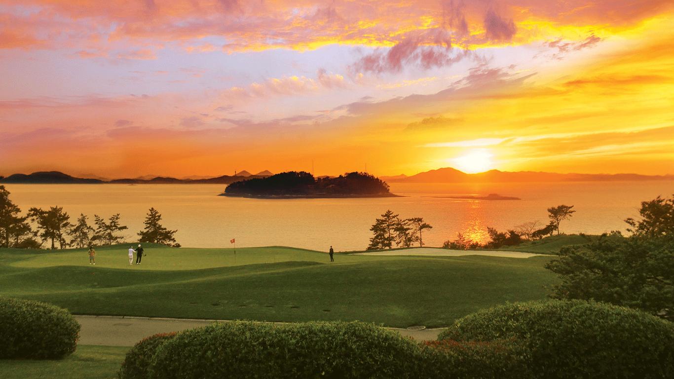 바다가 어우러진 해남 '파인비치cc 골프장' 소개