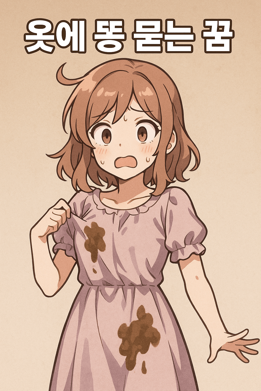 옷에 똥 묻는 꿈