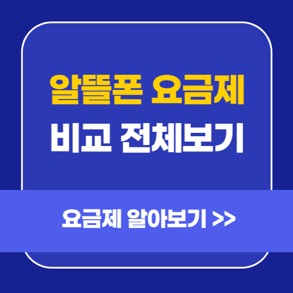 알뜰폰 요금제 비교 전체보기
