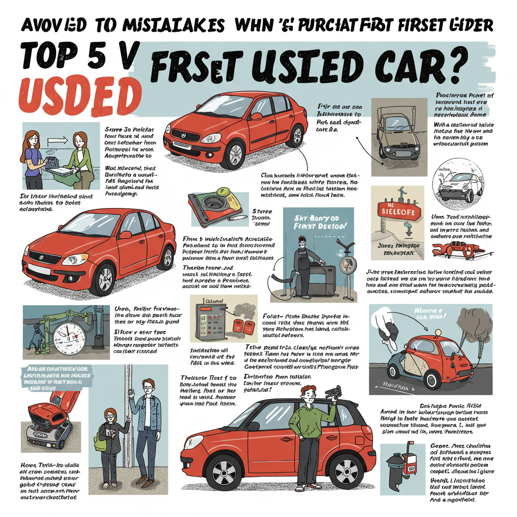 첫 중고차, 성공적으로 구매하는 법: 실수 TOP 5와 예방법