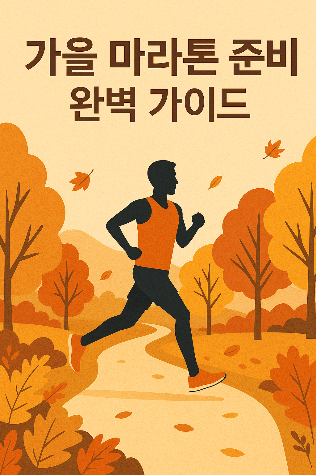가을 마라톤 준비