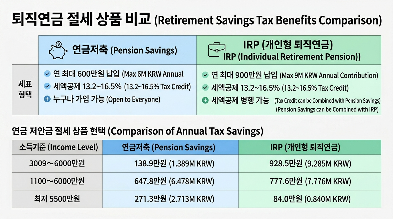 절세 금융 상품 비교