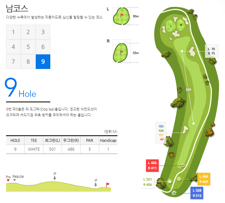 금강 컨트리클럽 남코스 09