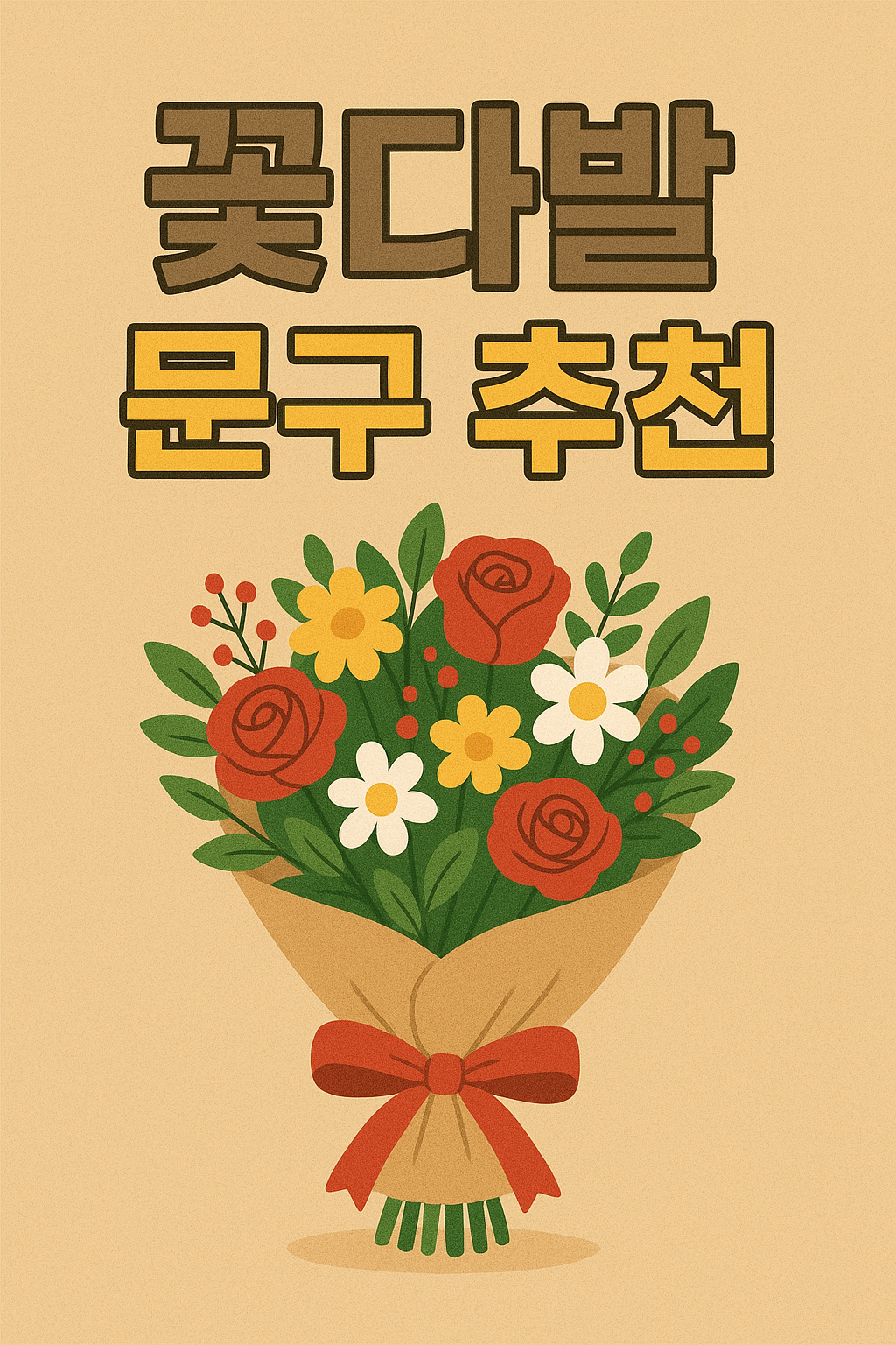 생일축하 꽃다발 이미지 + 생일 문구 모음(문자 메시지)