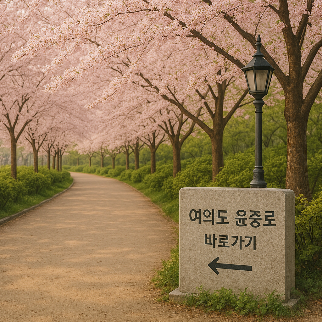 여의도 윤중로 벚꽃길