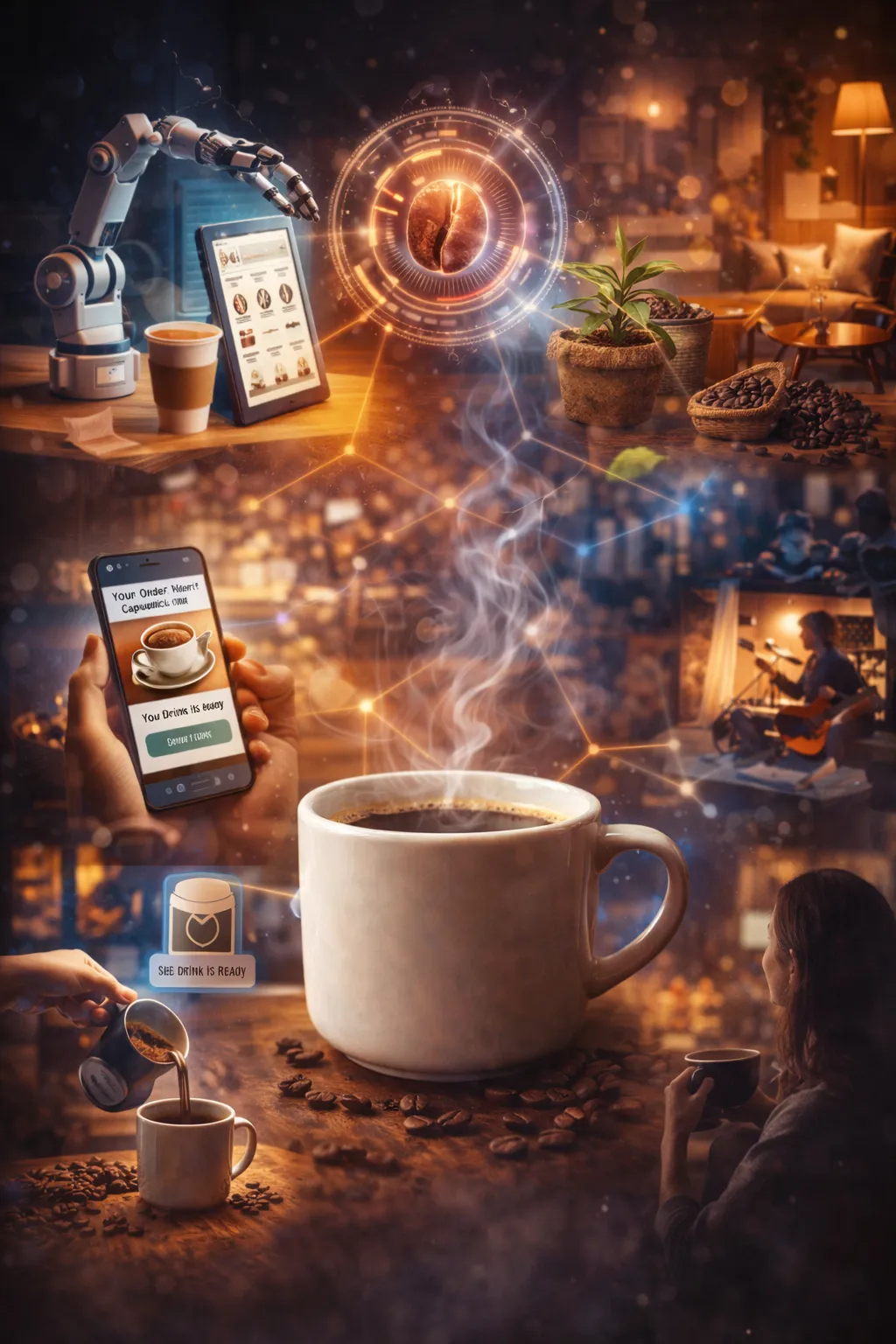 커피 문화의 미래 (개인 맞춤형, 무인카페, 홈카페)