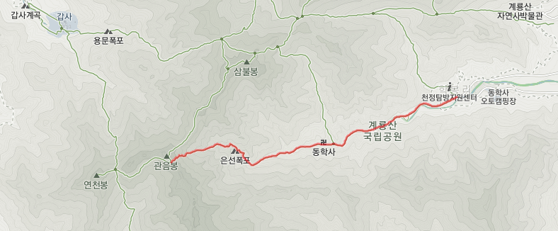 동학사지도