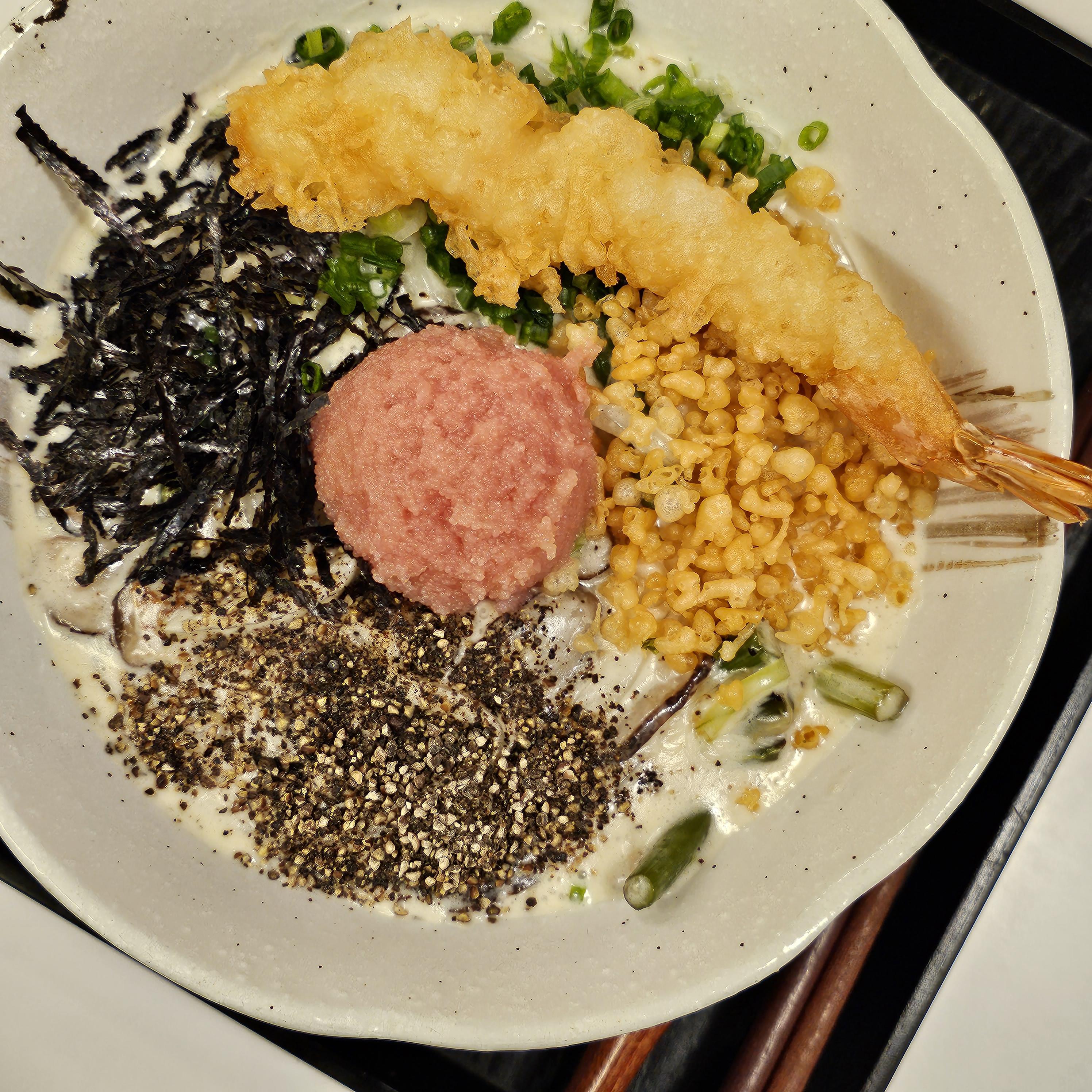 명란크림우동