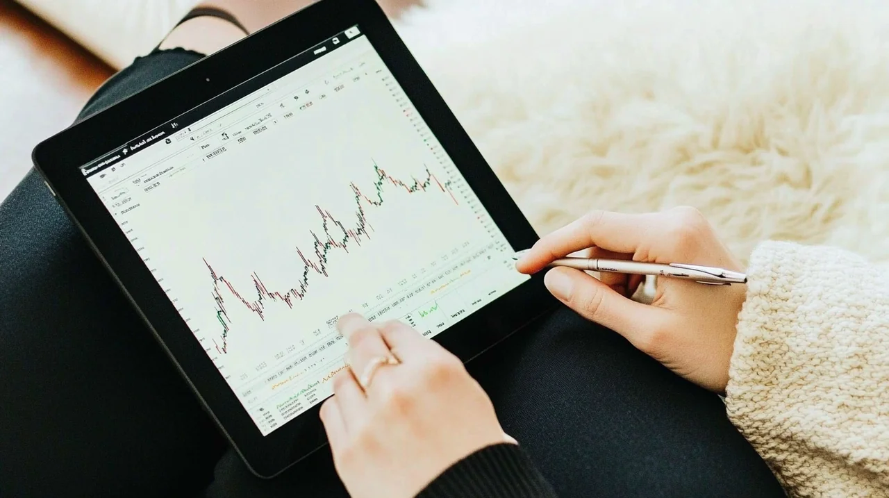 연금계좌 ETF 추천 2025 키워드 중심으로 저비용 S&P500과 배당형 ETF 수익률을 비교 분석하는 모습이 따뜻한 실내에서 묘사되며, 안정적인 투자 성장과 연금상품 비교, 수수료 절감, ETF 자산 분산의 장점을 시각적으로 전달함