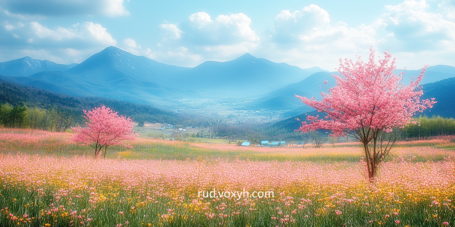 두타산의 사계절