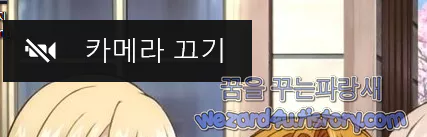 윈도우 카메라 끄기