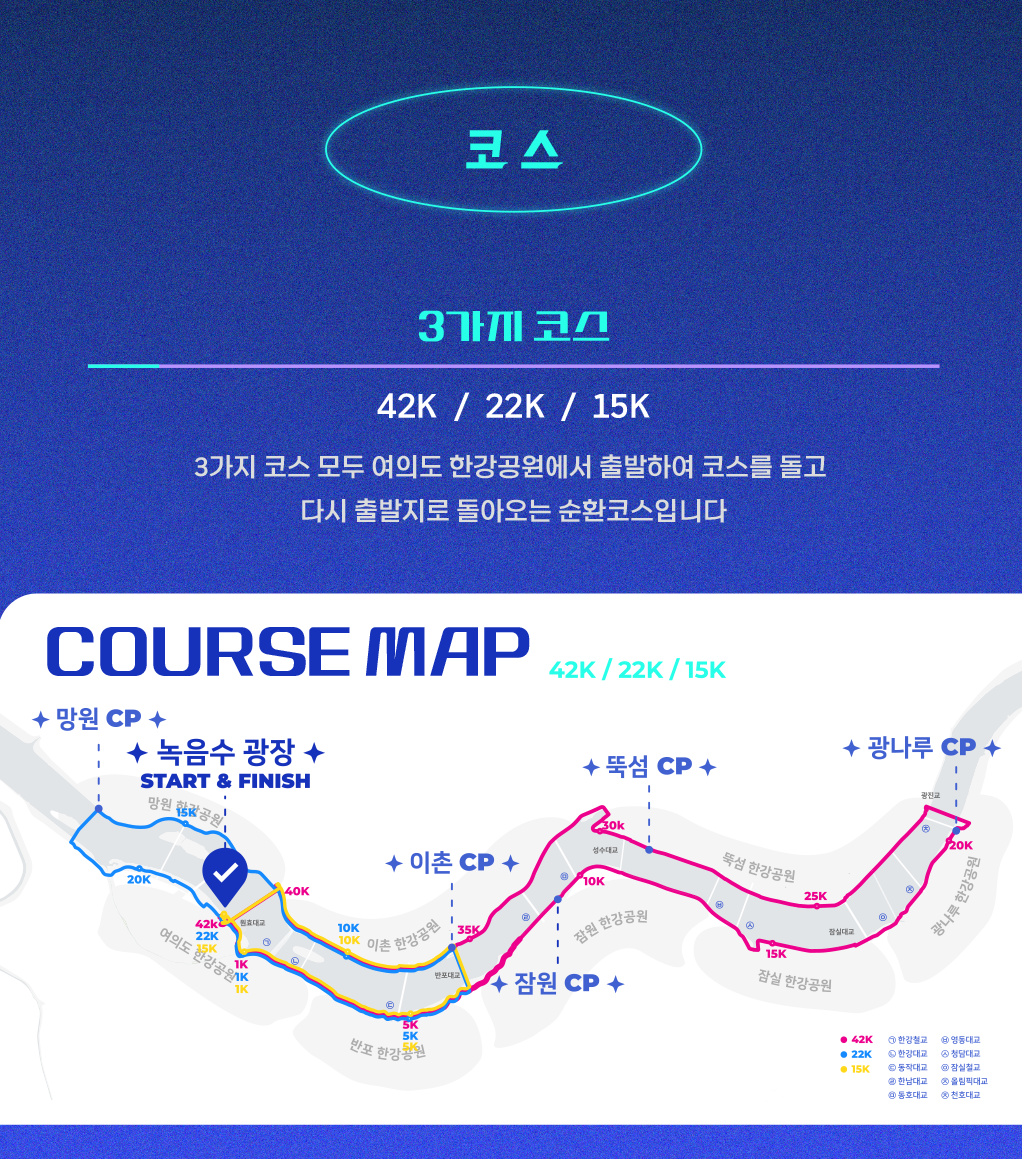 한강나이트워크 2022 기본정보, 추천 준비물, 주차(대중교통), 기념품