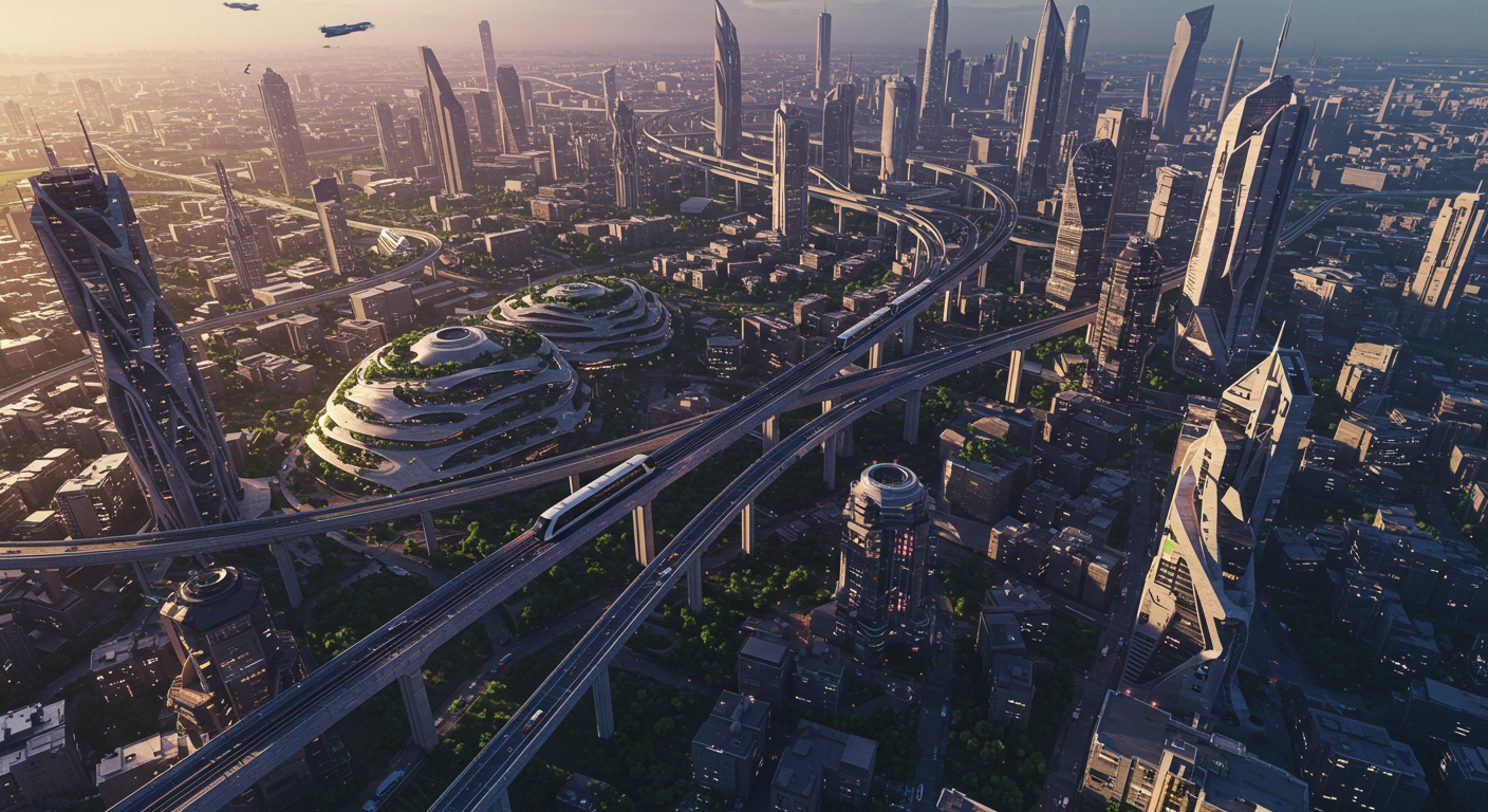 미래도시 이미지